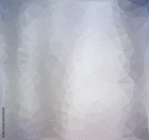 White and blue abstract polygon triangle background