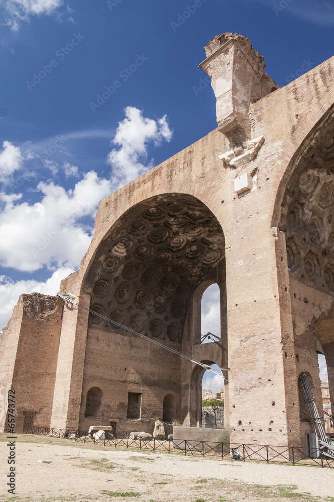 The Basilica of Maxentius and Constantine