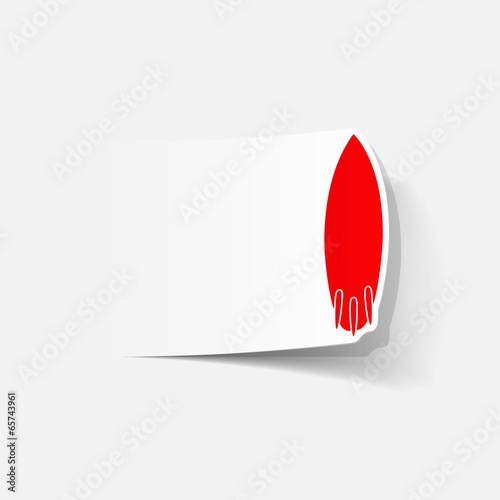 realistic design element: surfing