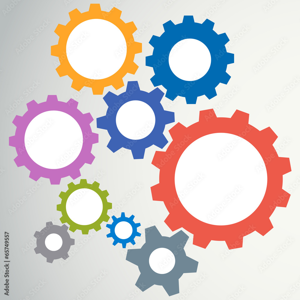 Gear modeling abstract background Gear modeling abstract background