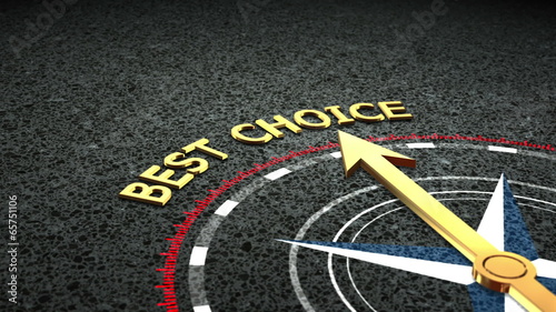 Best choice concept