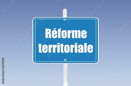 panneau réforme territoriale