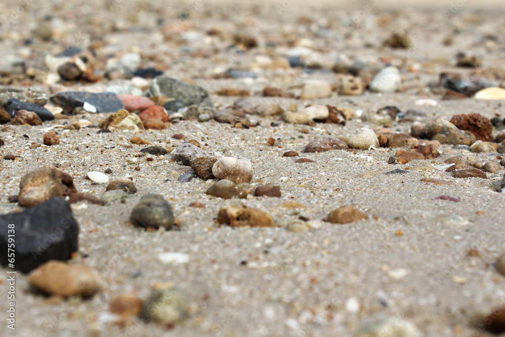 Natural sand and stone on the beach. Natural sand and stone on the beach.