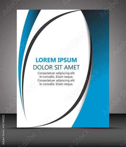 Business flyer template or corporate banner