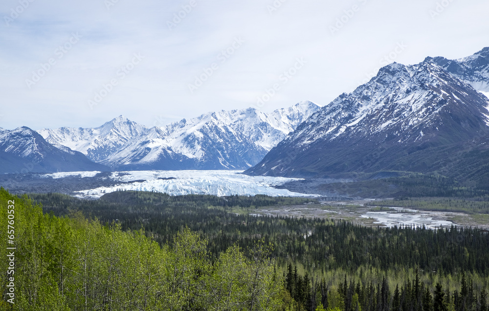 Mananuska Glacier Alaska