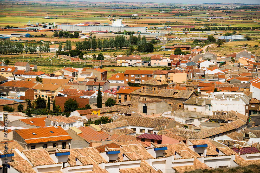 view of a small town