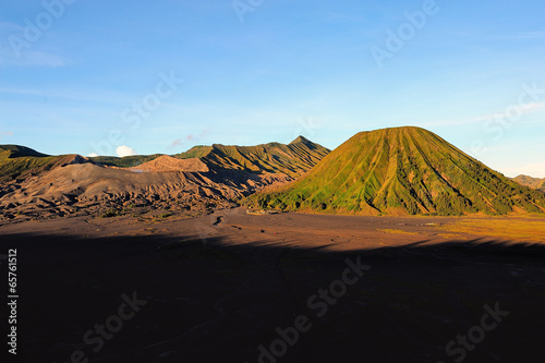 Landscape of Mount Bromo Volcano  Indonesia
