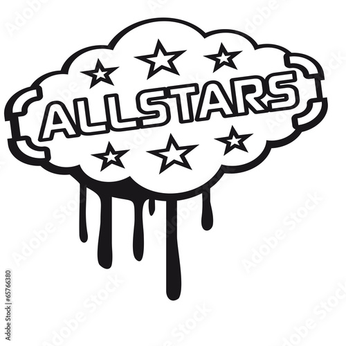 Allstars Graffiti Stempel Logo