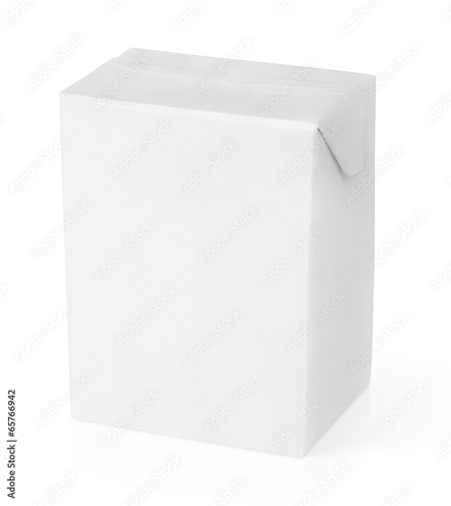 200 ml milk or juice carton package isolated on white 200 ml milk or juice carton package isolated on white