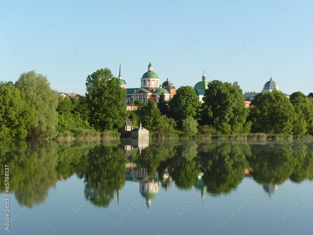 Monastery on the lake