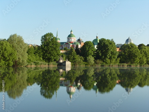 Monastery on the lake