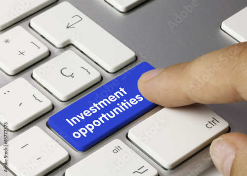 Investment opportunities. keyboard