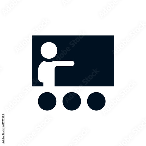 Monochrome icon