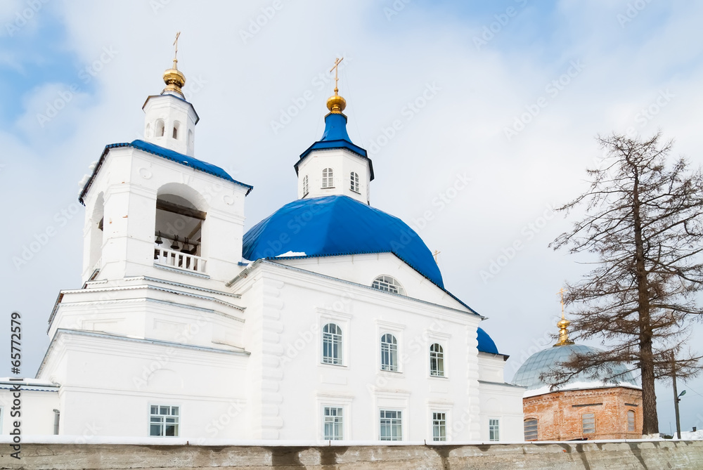 John Predtechi's church. Tobolsk district. Russia