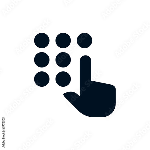 Monochrome icon