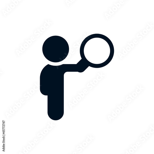 Monochrome icon