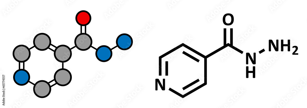 Isoniazid (isonicotinylhydrazine, INH) tuberculosis antibiotic Isoniazid (isonicotinylhydrazine, INH) tuberculosis antibiotic