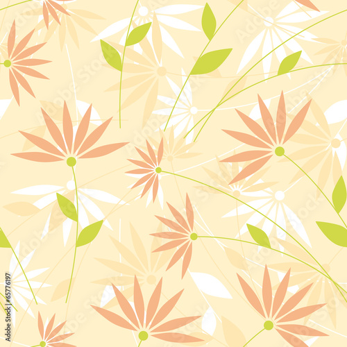 floral seamless background