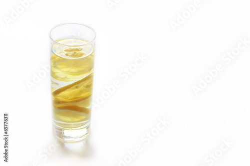 Wallpaper Mural Glass of water with lemon Torontodigital.ca