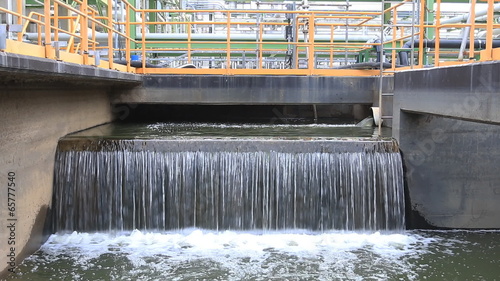 Waste water tradment in factory