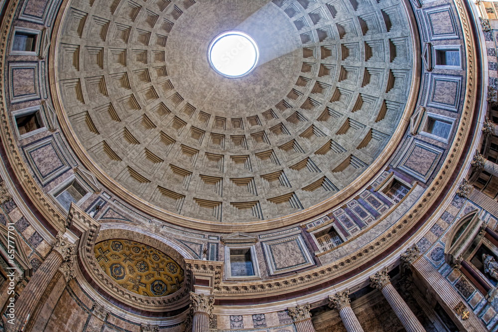 Pantheon in Rome, Italy.