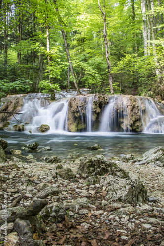 Small cascade on the river