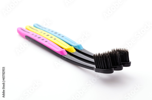 Tooth brush isolated white background