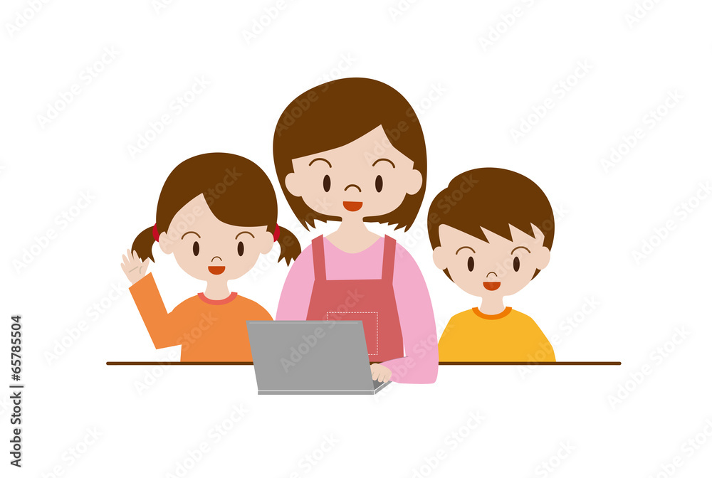 子供とパソコン