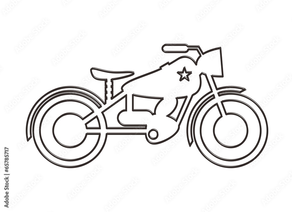 Fototapeta premium outline icon art illustration