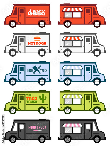 Food truck graphics
