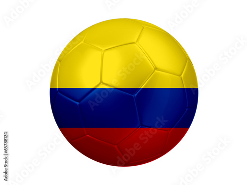 Colombia Football Flag