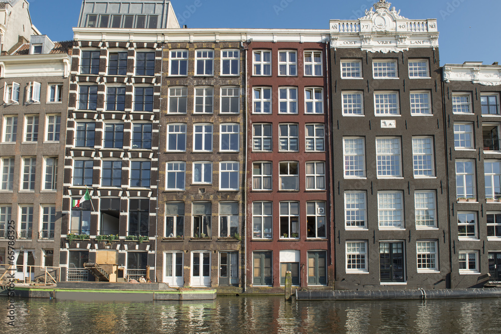 Obraz premium Amsterdam old town