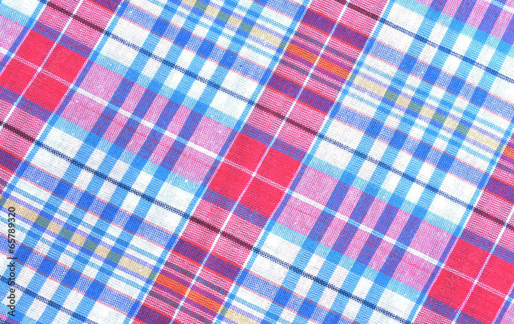 Gingham in Thai style Gingham in Thai style