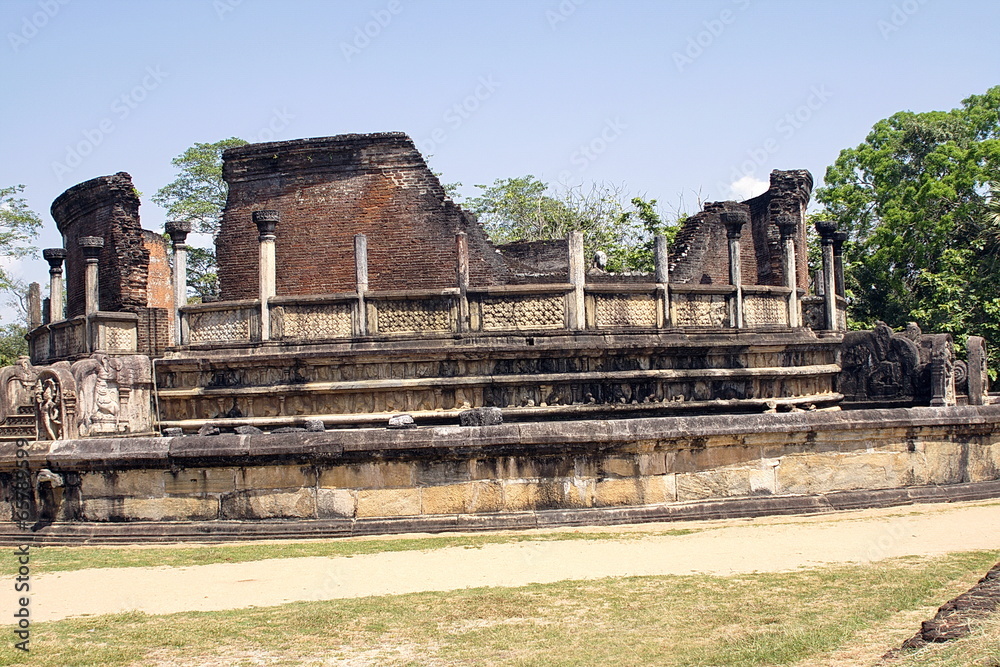 Beautiful ancient hinduist temple