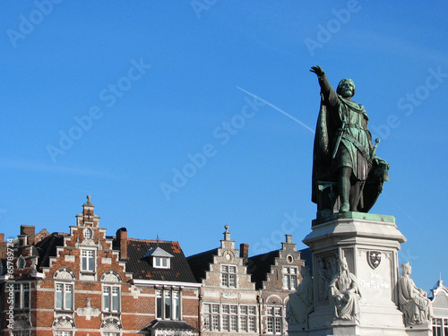 Belgique / Gand - Statue de Jacob van Artevelde