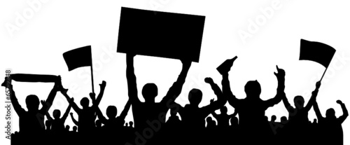 Menschen Gruppe Plakat