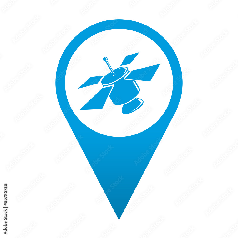 Icono localizacion simbolo satelite Icono localizacion simbolo satelite