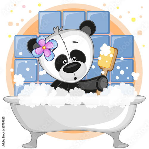 Fototapeta Naklejka Na Ścianę i Meble -  Cute Panda