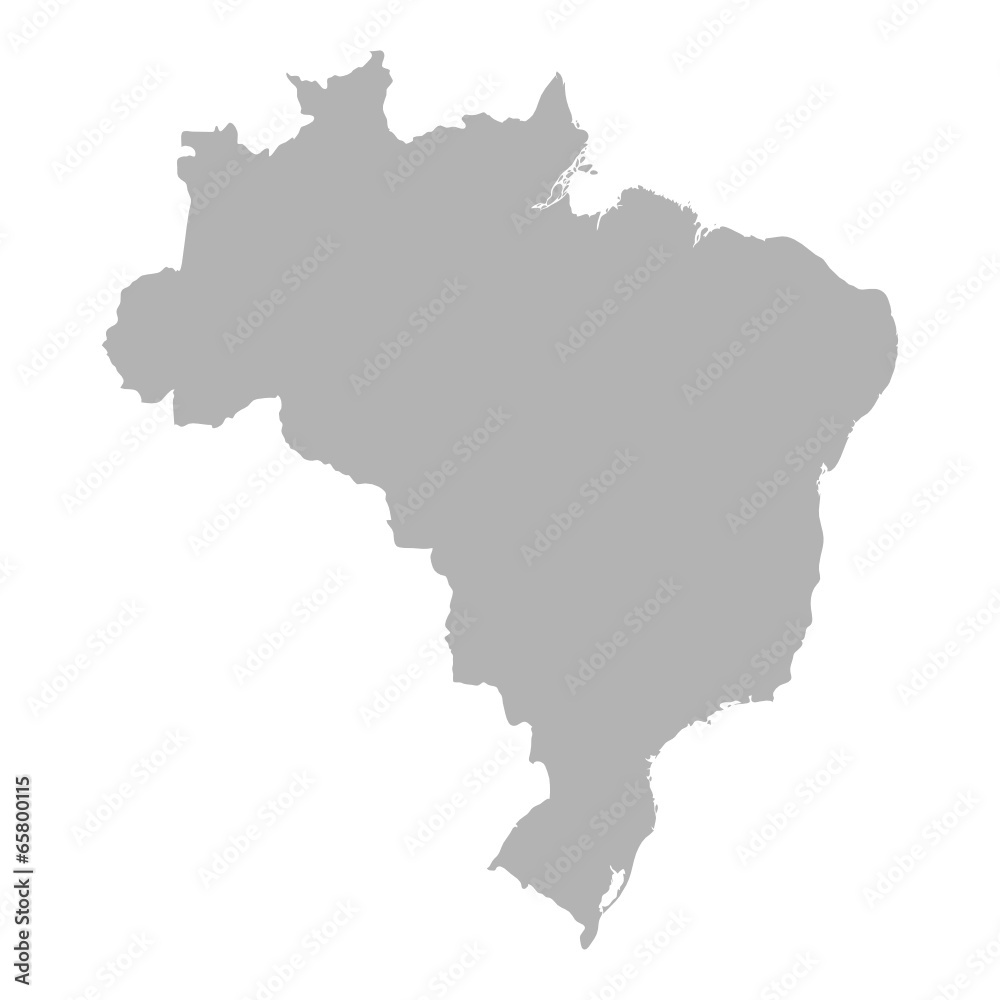 landkarte brasilien I