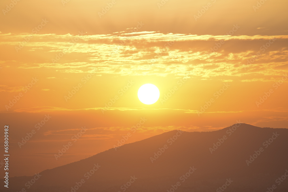 Obraz premium Sun rising