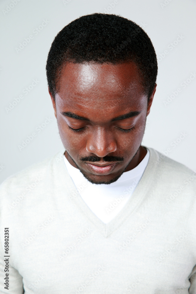 Handsome african man isolated Handsome african man isolated