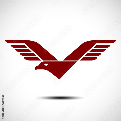 Eagle symbol - vector illus...