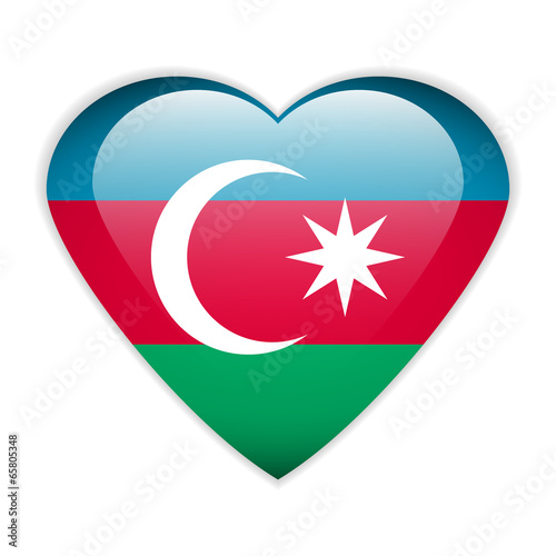 Free Download Azerbaijan flag button. - GFXLoad