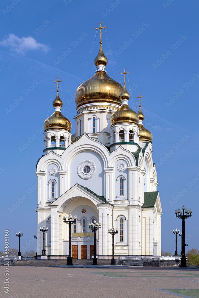 Transfiguration Cathedral in Khabarovsk, Russia