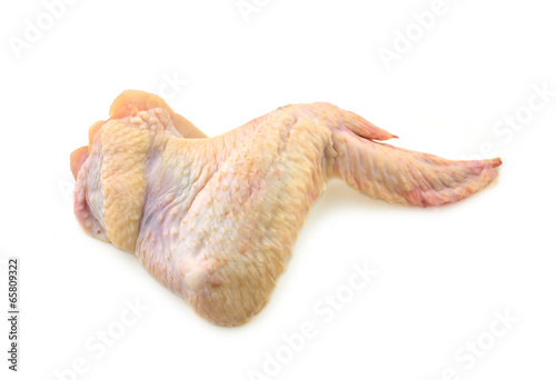 chicken wings on a white background