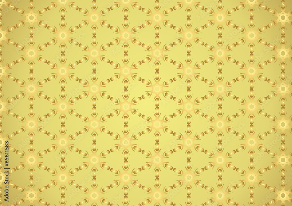 Gold Abstract Tribal and Swirl Pattern on Pastel Background Gold Abstract Tribal and Swirl Pattern on Pastel Background