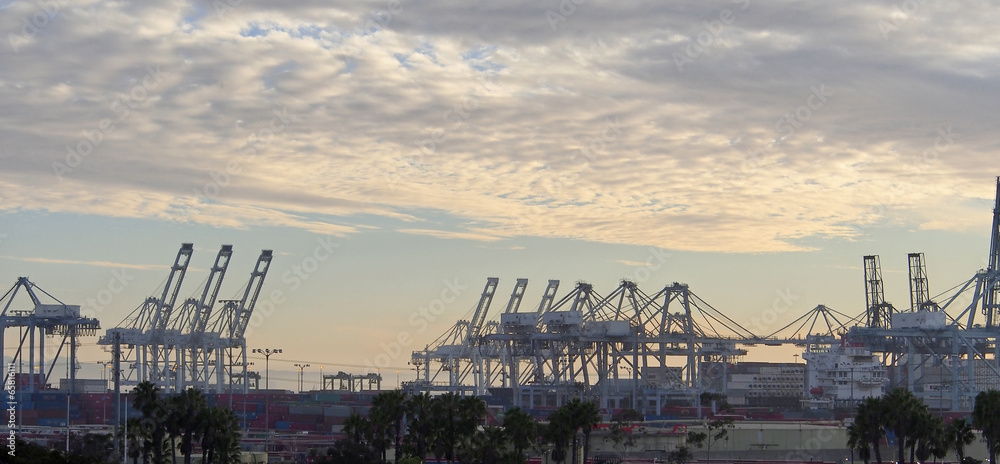 Obraz premium Hafen, USA