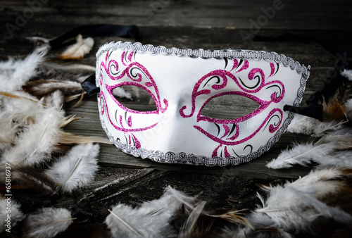 Obraz na płótnie Carneval Mask w salonie