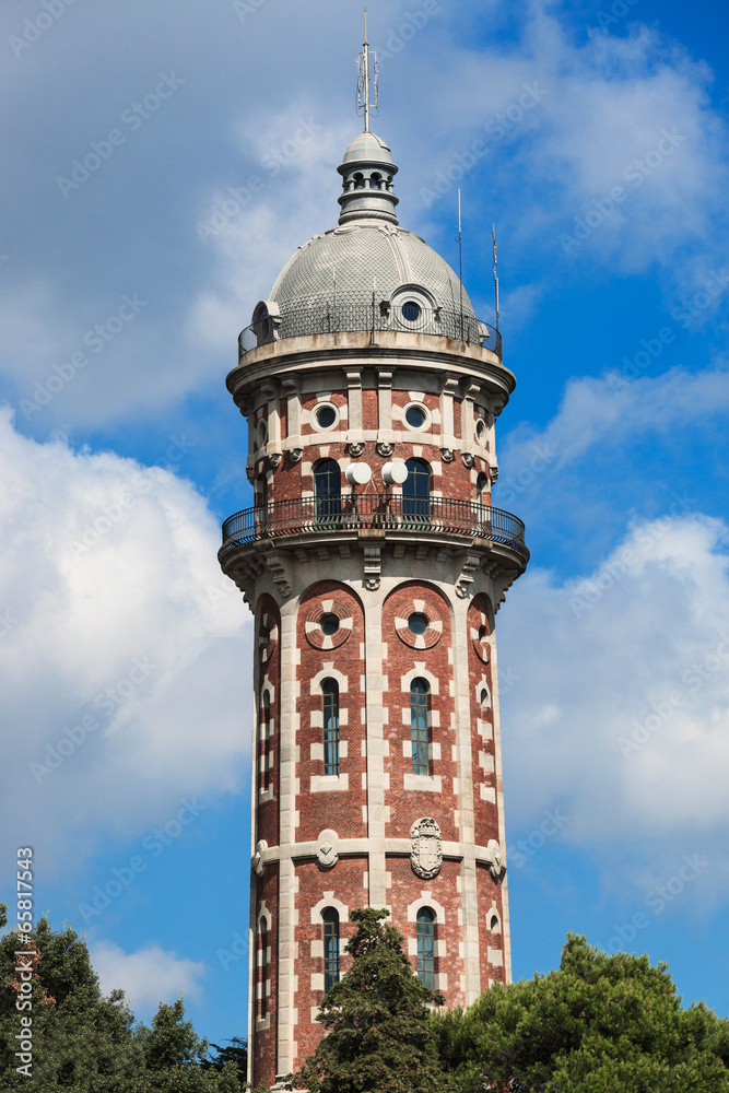tower with antennas