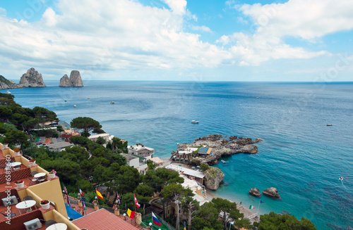 Marina Piccola on Capri Island, Italy